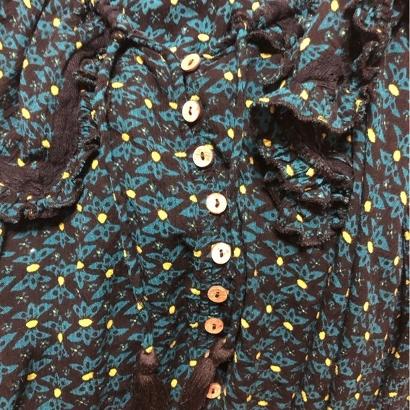 Free People Size Small Sunshine peasant top - Picture 14 of 15